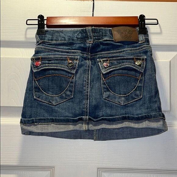 (5/$25) Freestyle Revolution Denim Skirt - Picture 6 of 8